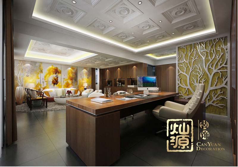 南宁绿色装修之总经理办公室装修