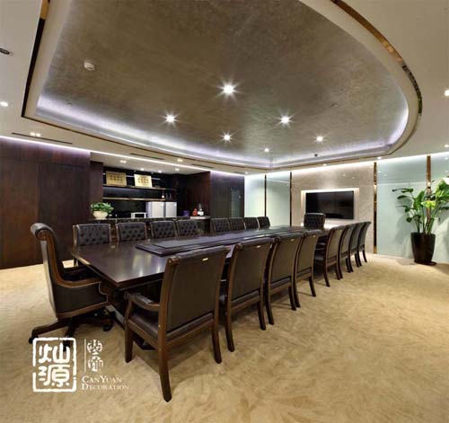 南宁装修公司会议室效果图