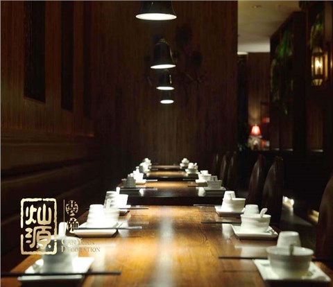 宴遇园林式中餐厅装修案例-利来w66最给利装饰