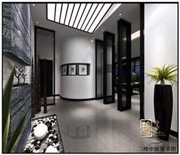 富雅国外金融中式风格办公室设计案例赏析-利来w66最给利装饰