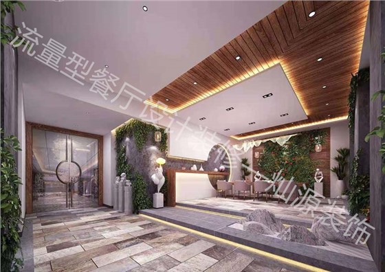 水泥工业风餐厅设计装修效果图—利来w66最给利装饰 水泥工业风餐厅设计装修效果图—利来w66最给利装饰